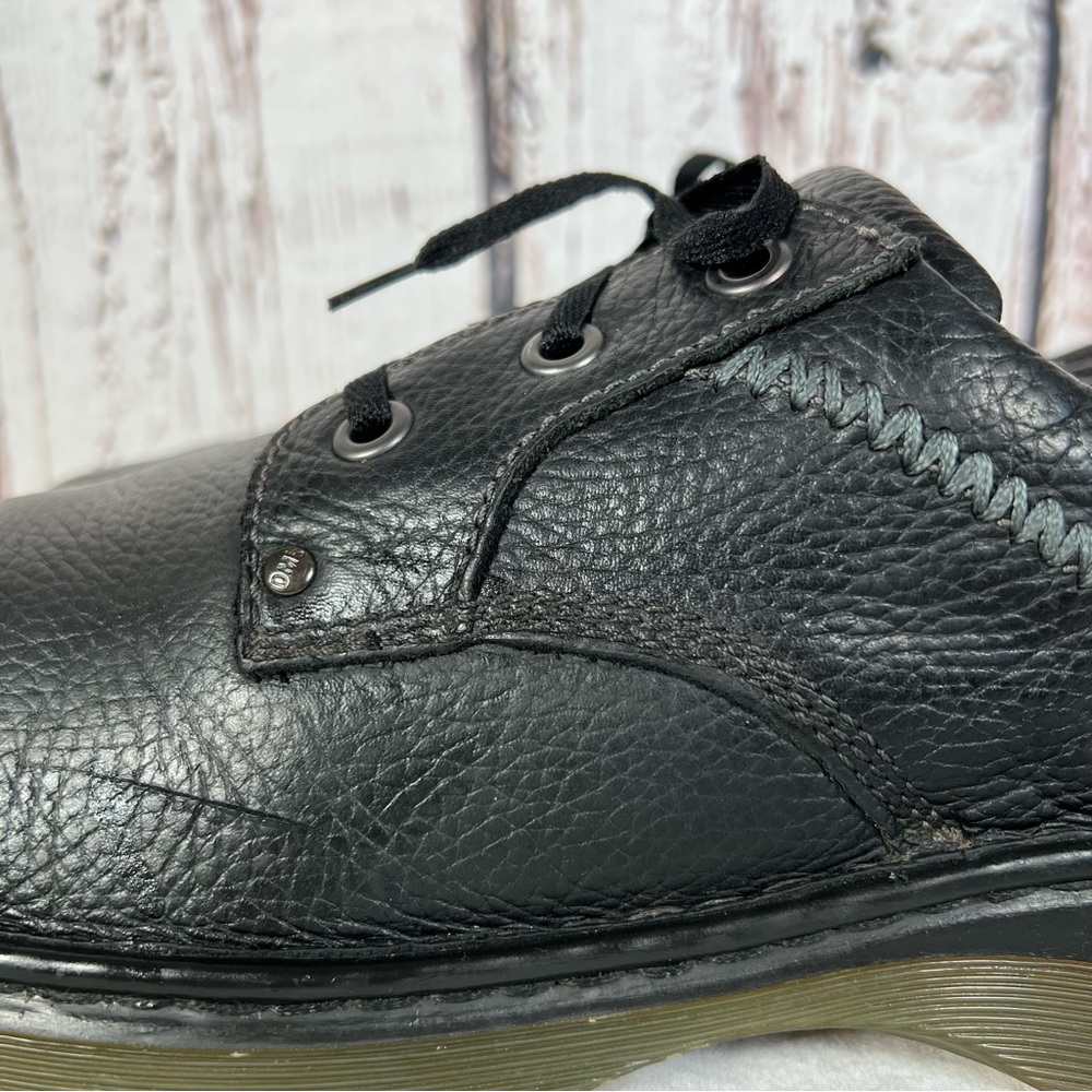 Dr. Martens Doc 12079 Pebbled Leather Lace Up Air Cushion Oxford Shoes SZ 13 US - Picture 11 of 16